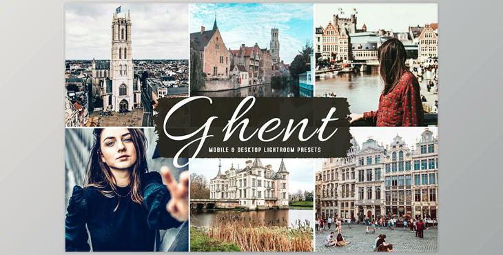 Ghent Pro Lightroom Presets CreativeMarket-6013078 (DNG, XMP, LRTEMPLATE, PDF, ATN)