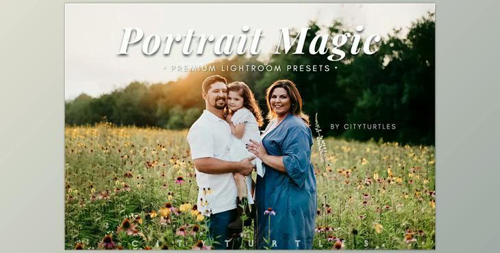 PORTRAIT MAGIC Lightroom Presets CreativeMarket - 6499511