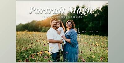 PORTRAIT MAGIC Lightroom Presets CreativeMarket - 6499511