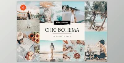 Bohemian Lightroom Presets Pack By BukeShop (Mob, Desk)