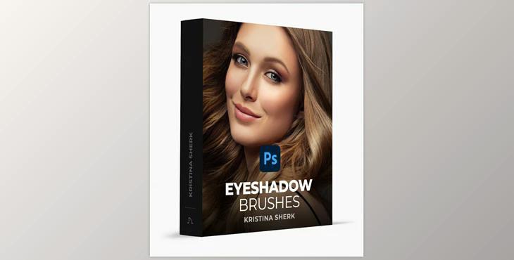 SharkPixel - Eyeshadow Photoshop Brushes