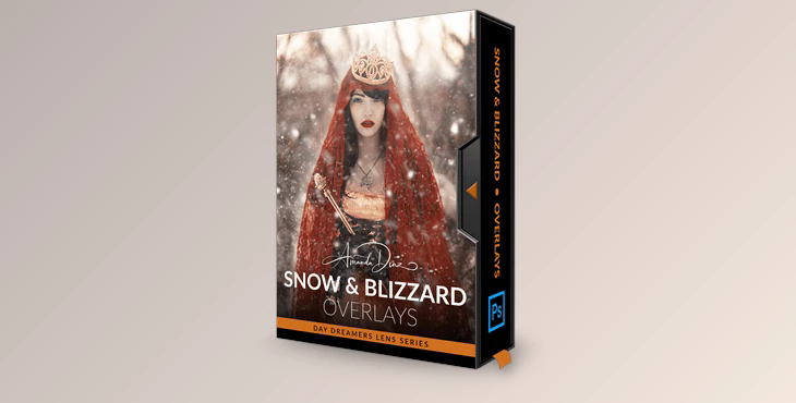 Amanda Diaz – Snow & Blizzard Overlays + Tutorial