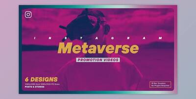 Metaverse Instagram Promotion (Videohive 36844995) - AE Project