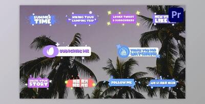 Lower Thirds And Subscribers for Premiere Pro (Videohive 51803691)