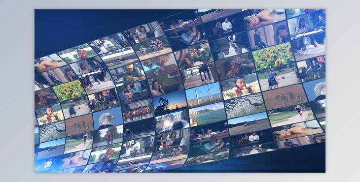 Bent Video Wall Intro Pack (Videohive 38880830) - AE Project