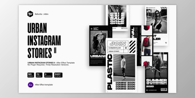 Urban Instagram Stories II (Videohive 26860998) - AE Project