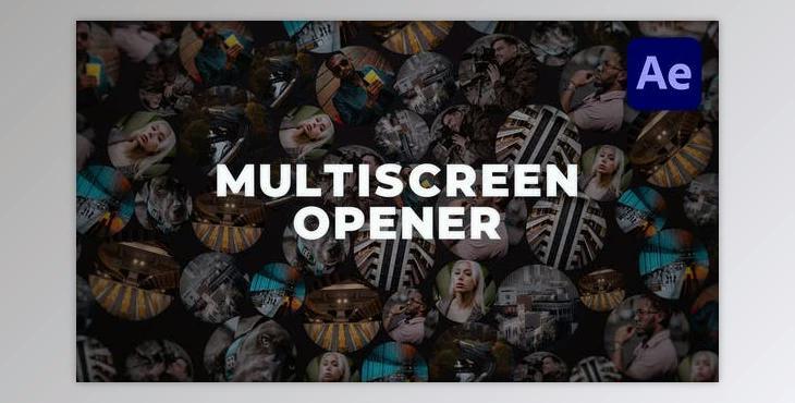 Creative Multi Screen Opener (Videohive 37720155) - AE Project