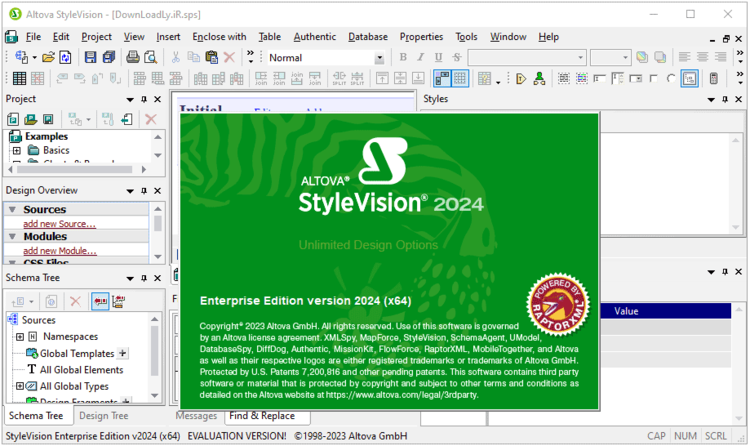 Altova MissionKit / Authentic Enterprise 2025 R2