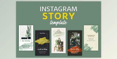 Instagram Story Templates (PSD, txt)