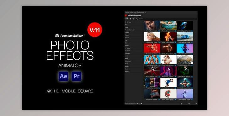 Photo Effects Animator V.11 (Videohive 37693478) - AE Project