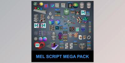 Gumroad – Malcolm341 All Mel Script Pack for Maya (May 2022)