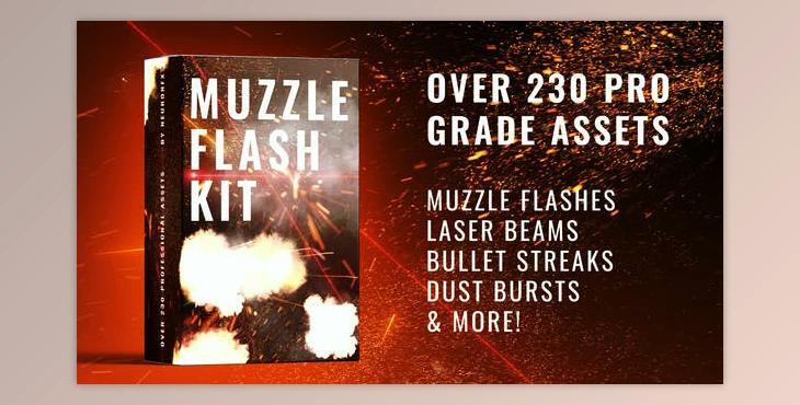 Real Muzzle Flash Kit (Videohive 29449489) - AE Project