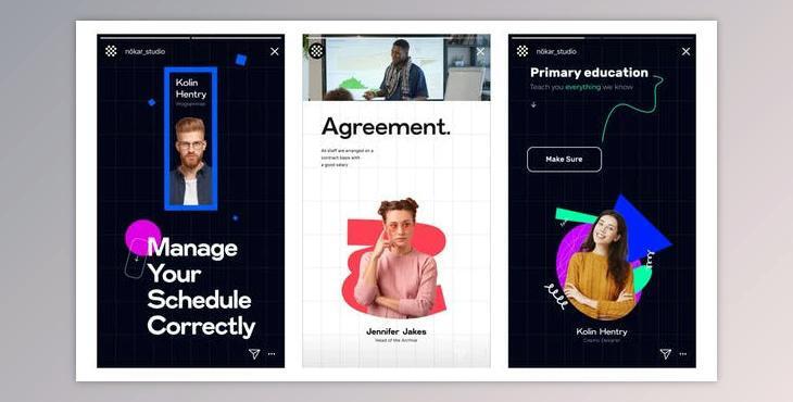 Creative Agency Promo Instagram Stories and Posts (Videohive 36155709) - AE Project