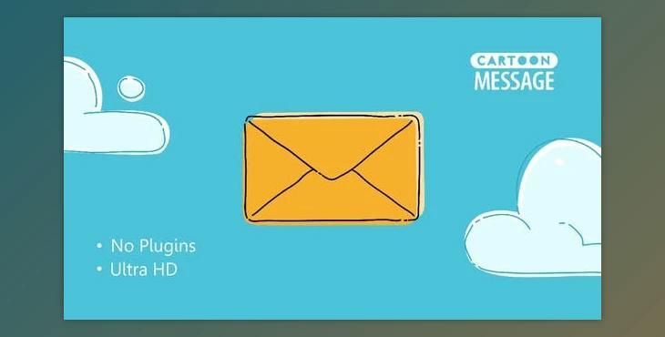 Cartoon Message (Videohive 35921029) - AE Project