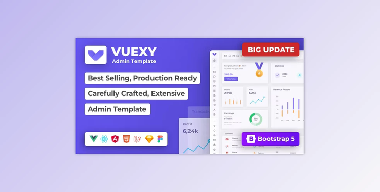 Vuexy v8.1.0 (25 Mar 2022) (VueJS, React, HTML & Laravel Admin Dashboard Template) NULLED
