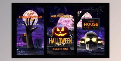 Videohive Cinematic Halloween Instagram Stories 33871673