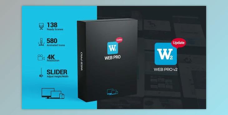 Web Pro v2 (Videohive 21027996) - AE Project