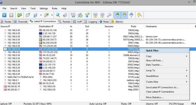 CommView 7.0.788 / CommView for WiFi 7.3.909