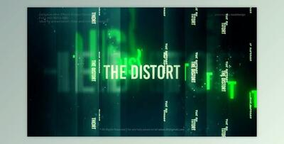 The Distort Cinematic Titles (Videohive 34425323) - PR Project
