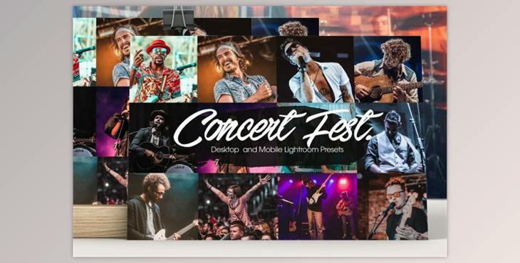 Concert Night Lightroom Presets By Design Addict (Mob, Desk)