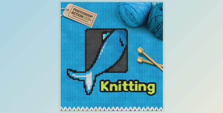 Knitting CS3+ Photoshop Action – GraphicRiver 18948973 (PAT, ATN)