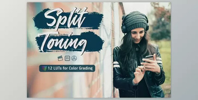 Split Toning Video LUTs 6464979