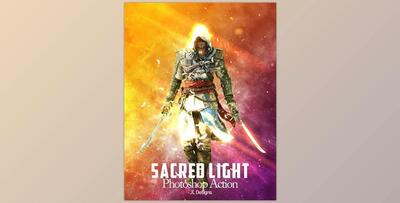 Sacred Light Photoshop Action CreativeMarket-5299180 (JPG, GRD, ATN, ABR, PAT)