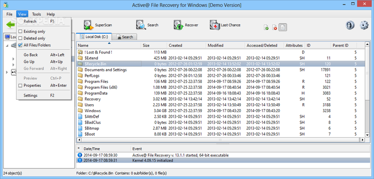 Active File Recovery 25.0.12