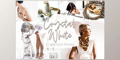 Crystal White – Lightroom Preset Set CreativeMarket-5906279 (DNG)