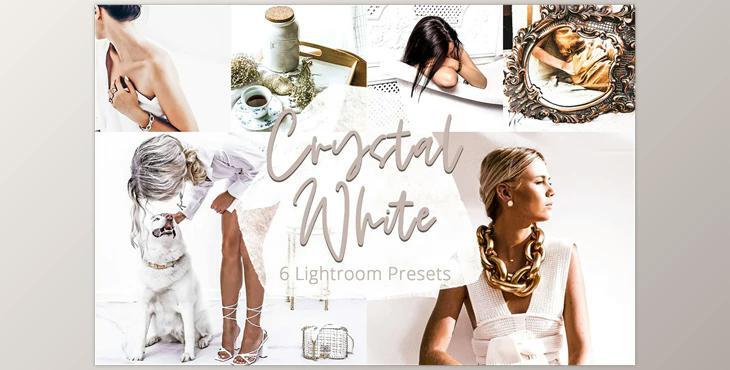 Crystal White – Lightroom Preset Set CreativeMarket-5906279 (DNG)