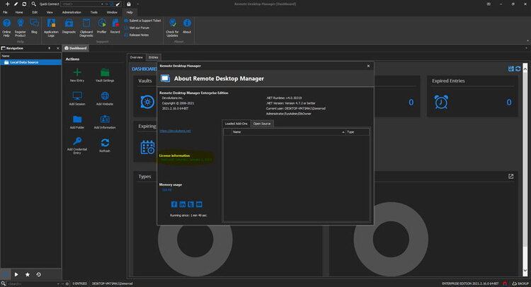 Remote Desktop Manager Enterprise 2025.2.17 Win/macOS