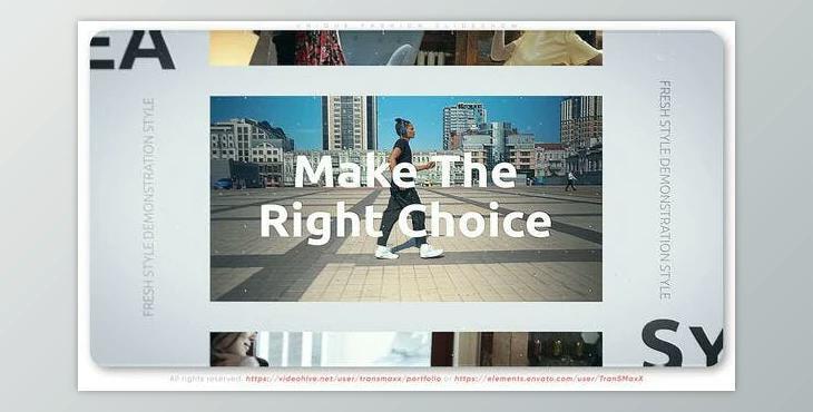 Unique Fashion Slideshow (Videohive 52066780) - AE Project