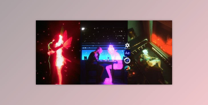 Daily Art with 3D Characters in Dramatic Style