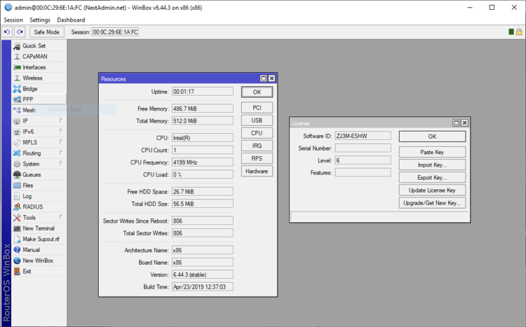MikroTik RouterOS 7.13.3
