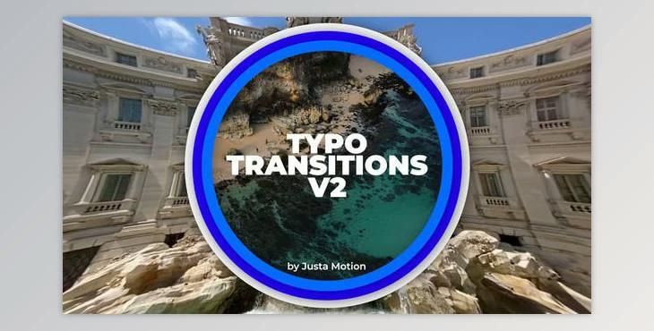 Typo Transitions v2 (Videohive 33976776) - PR Project