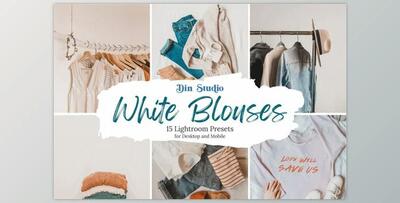 White Blouses Lightroom Presets CreativeMarket-5480313 (LRTEMPLATE, XMP, DNG)