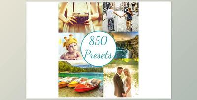 CreativeMarket – 865 Lightroom Presets Pro Bundle 2197251