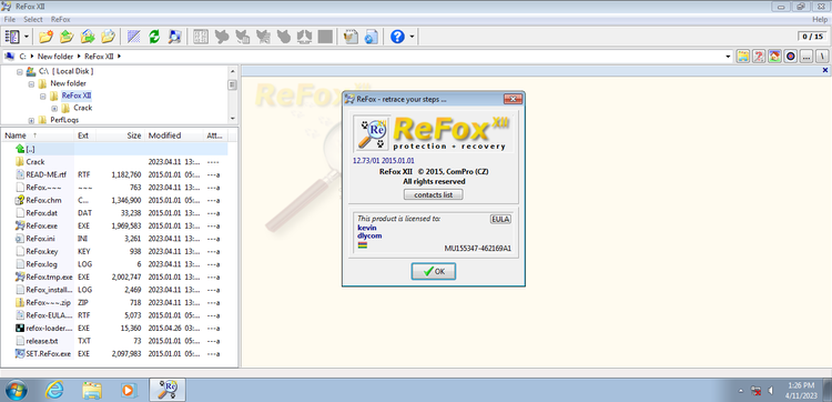ReFox XII 12.73/01