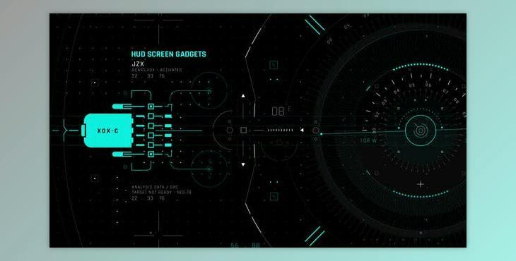 HUD Screen Gadgets 2 (Videohive 42725407) - AE Project