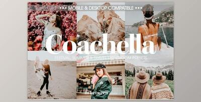 Coachella Mobile Lightroom Presets Creativemarket 3703793
