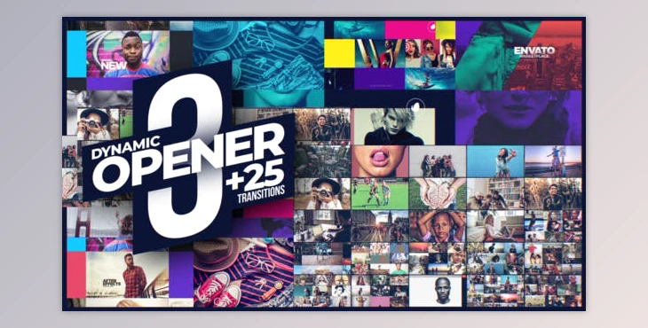 Dynamic Openers & Transitions (Videohive 17192769) - AE Project