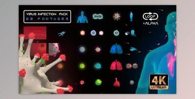 Virus Infection Medical HUD Body Pack (Videohive 25946269)