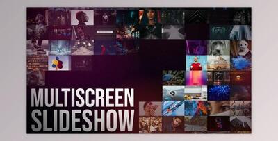 Multiscreen Slideshow - (Videohive 30632180) - AE Project
