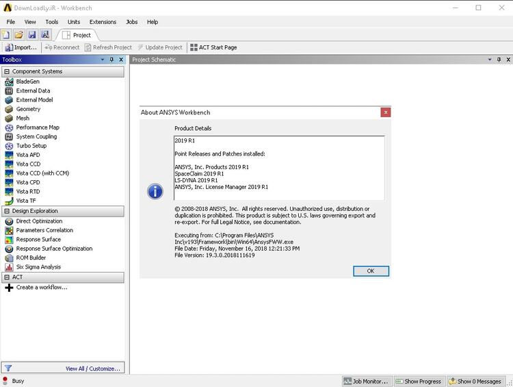 Ansys Products 2025 R1.03 (SP3) Win / 2024 R1.02 (SP2) Linux
