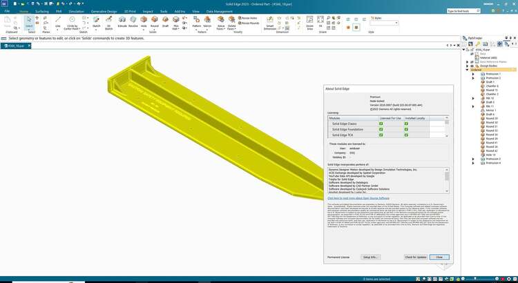 Siemens Solid Edge 2025 MP06 x64 + Standard Parts