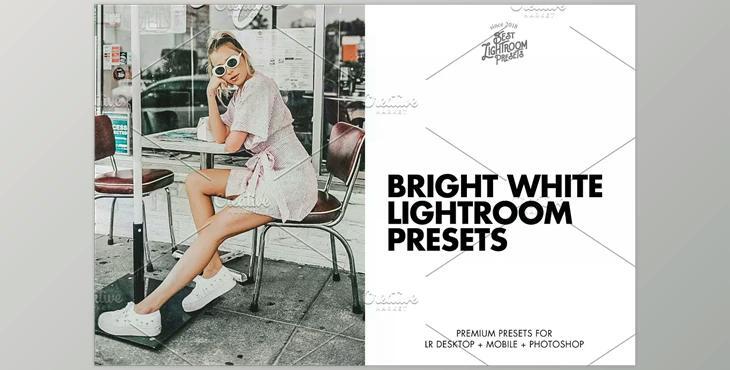 Lightroom Presets Bright White CreativeMarket - 6507358