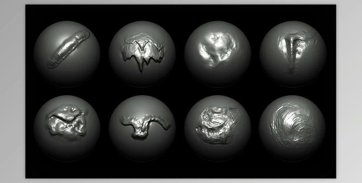 Artstation – Metal Damage Brush + Alphas