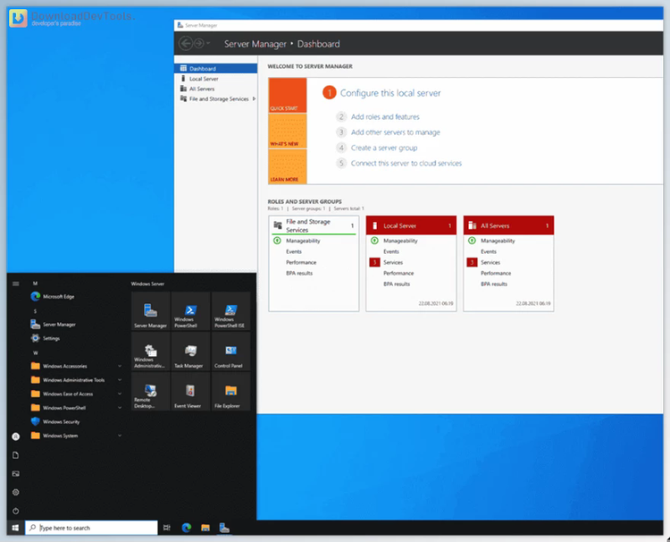 Microsoft Windows Server 2022 LTSC 21H2 Build 20348.4171 Retail Version (x64) + Activator