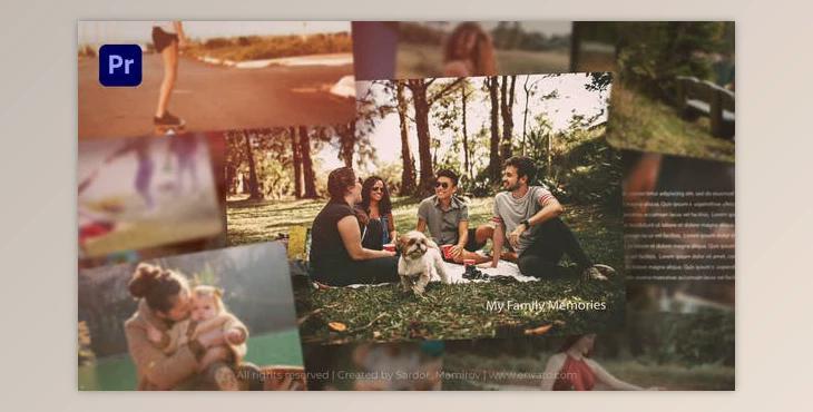 Memorial Photo Slideshow MOGRT (Videohive 51730582) - PR Project