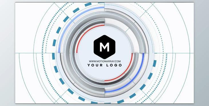 Broadcast Circles Logo – Motionarray 784069